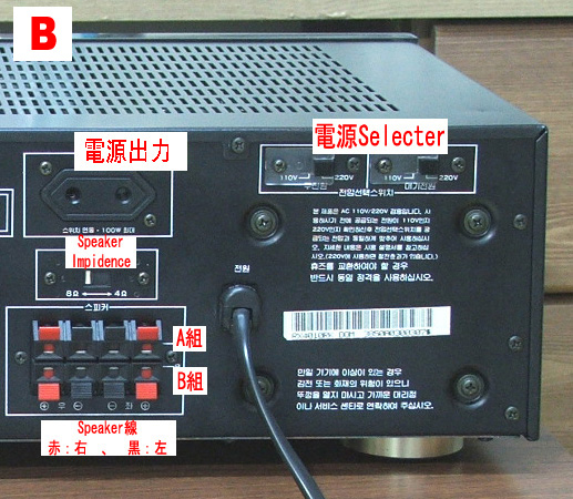 アナログプレイヤーとアンプの繋ぎ方