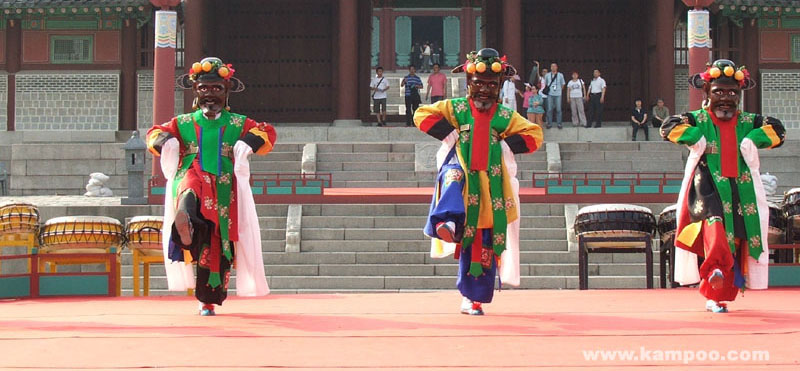 韓国の世界無形遺産傑作：処容舞[處容舞]