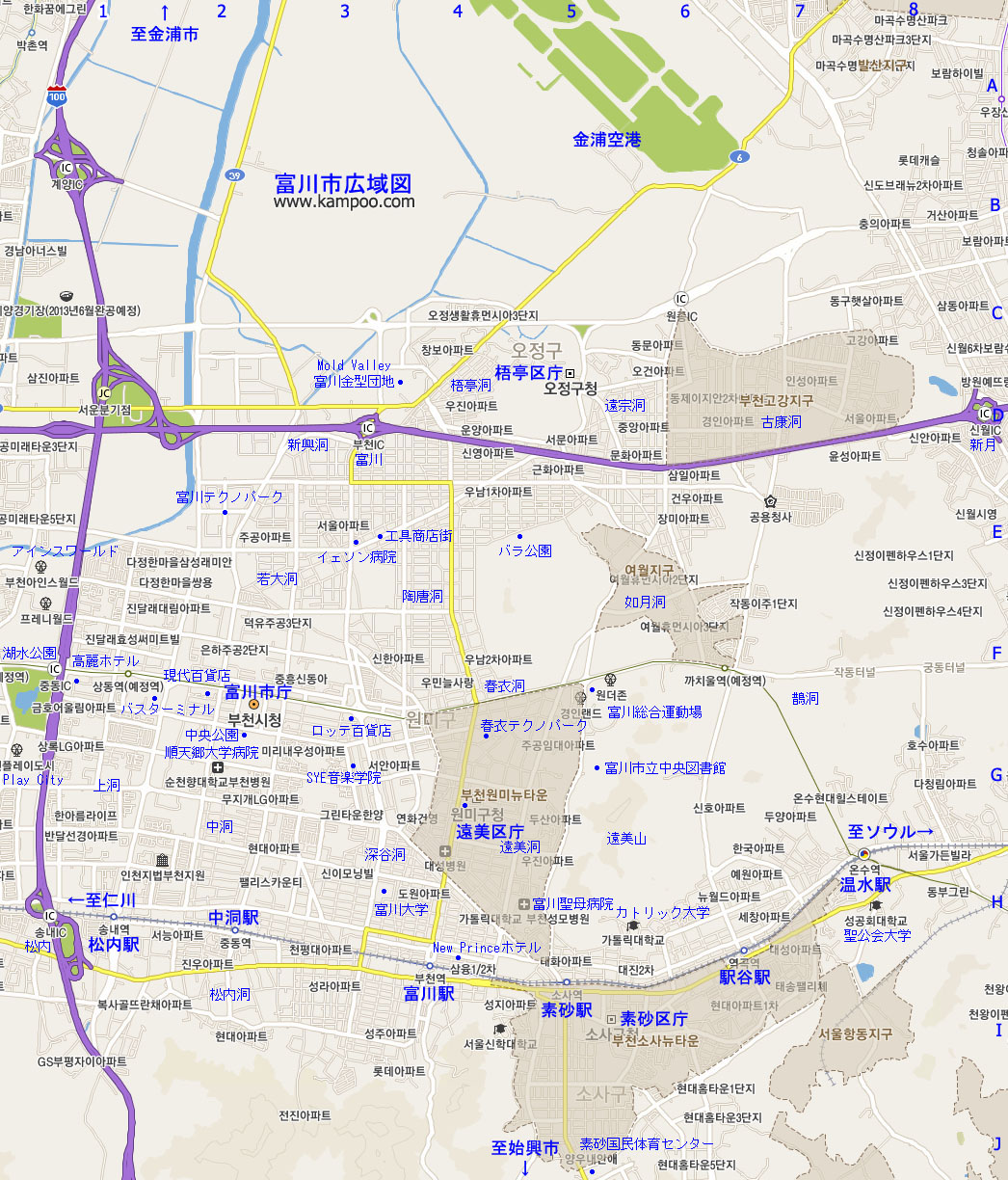 富川市地図