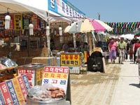 江陵端午祭の市場