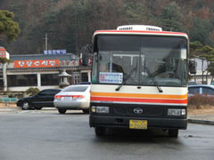 浮石寺への行き方：55番バス