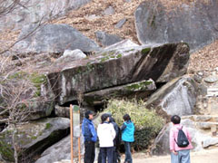 浮石寺の浮石