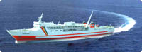 木浦⇔済州Car Ferry Rainbow号