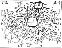 Map of Seoul by Kim Jeong-ho, 1861